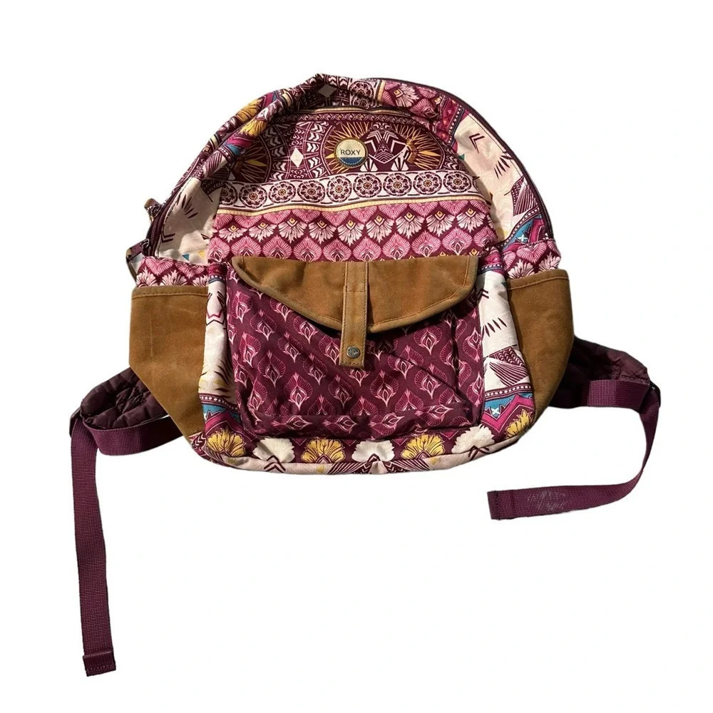 Roxy Pink Boho backpack, good used condition